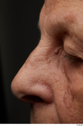 and more Face Nose Cheek Skin Woman Chubby Wrinkles Studio photo references